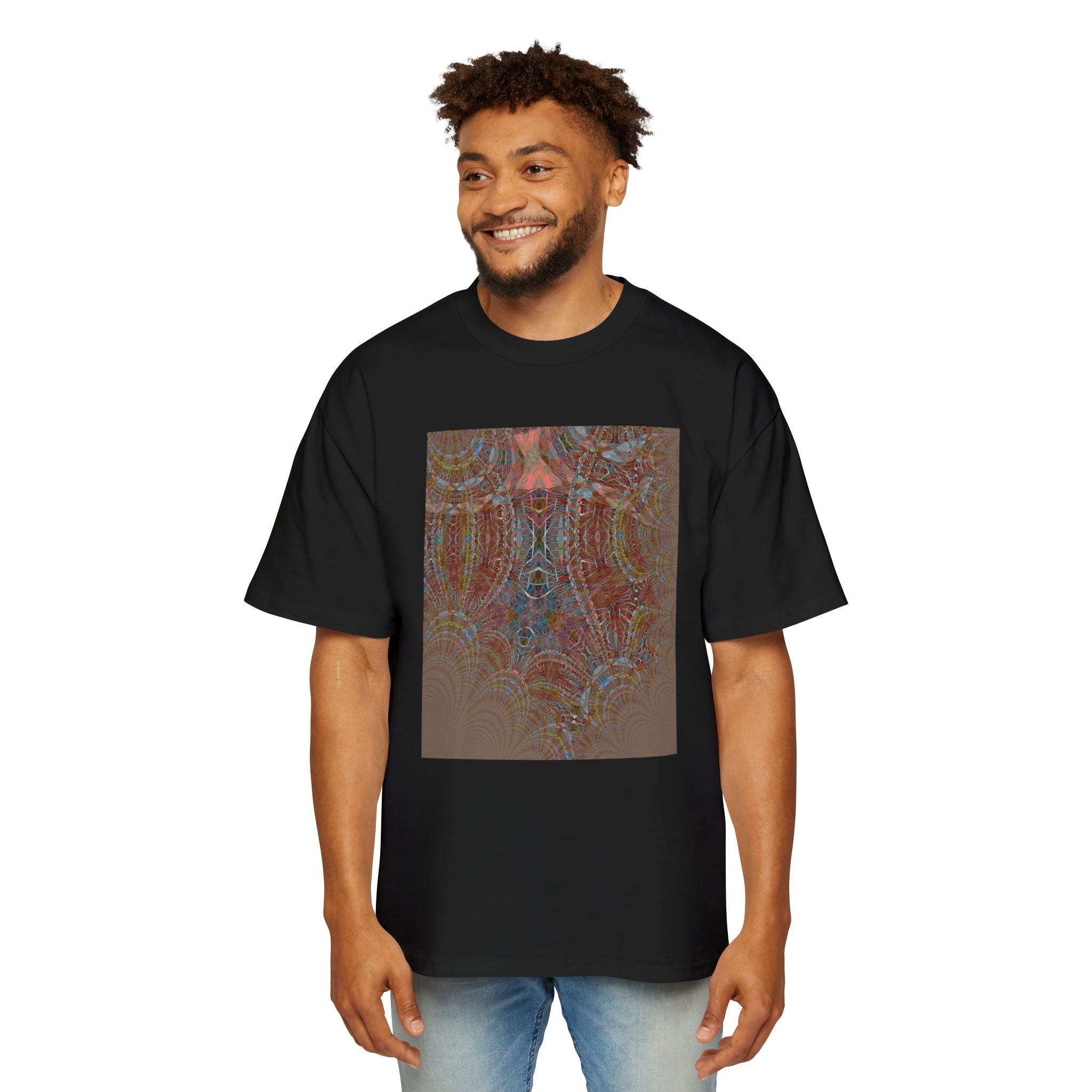 Men's Heavy Oversized Tee - YC02 Series No.4