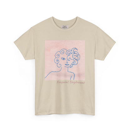 Unisex Heavy Cotton Tee - Frequent Daydreams Sketch No.47