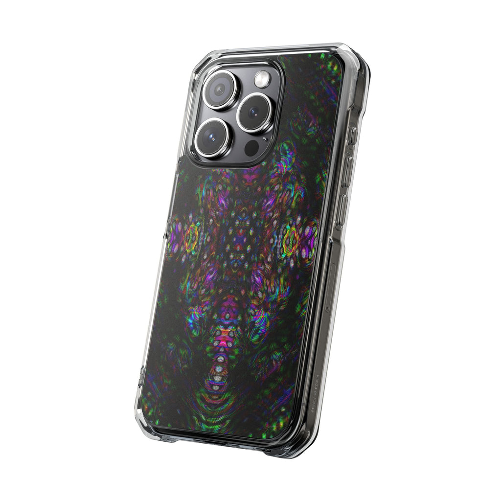 iPhone 15 Magnetic Clear Impact Case - DMT Scribe Tiles No.2
