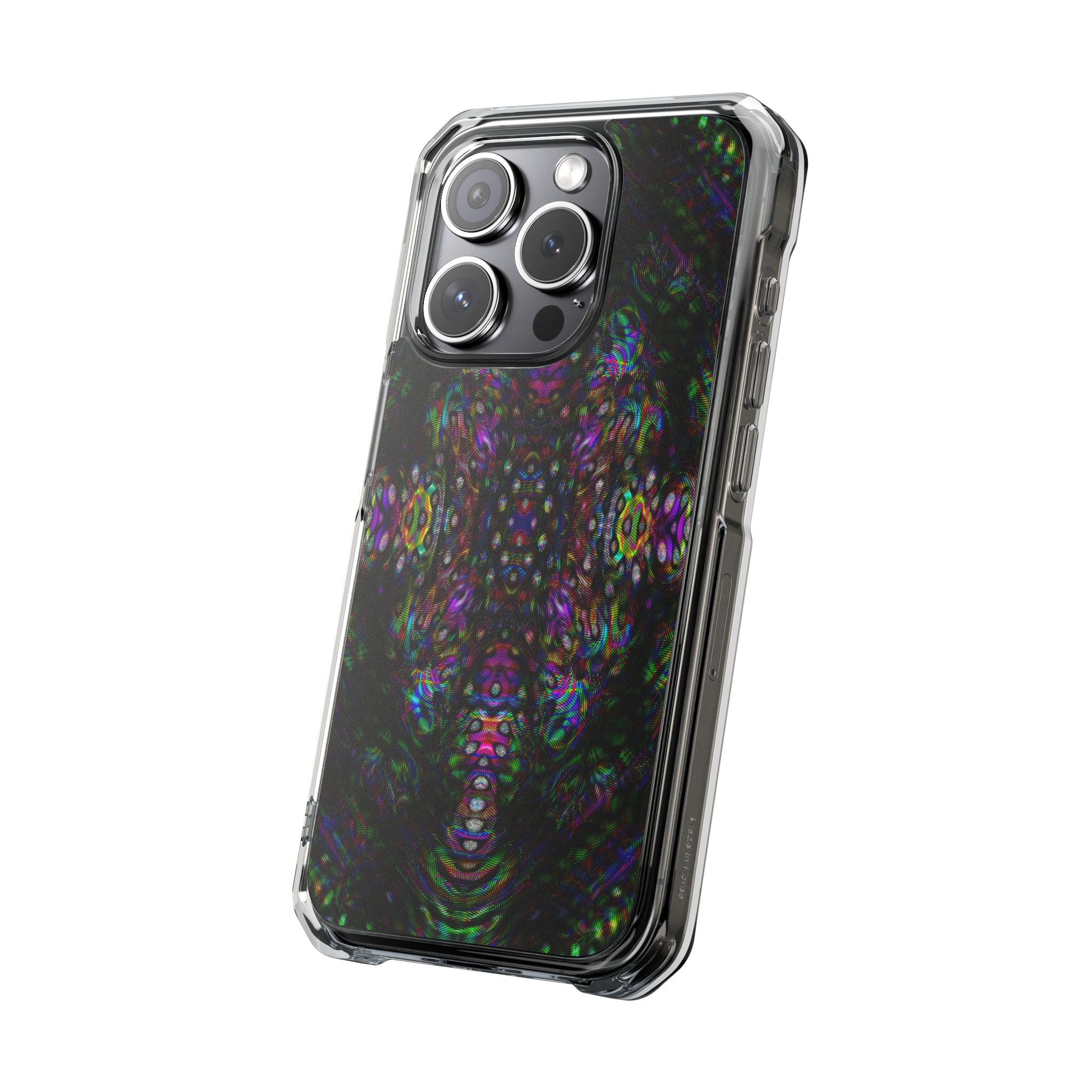 iPhone 15 Magnetic Clear Impact Case - DMT Scribe Tiles No.2