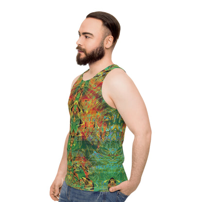 Unisex Tank Top - Love Light Fractals No.3
