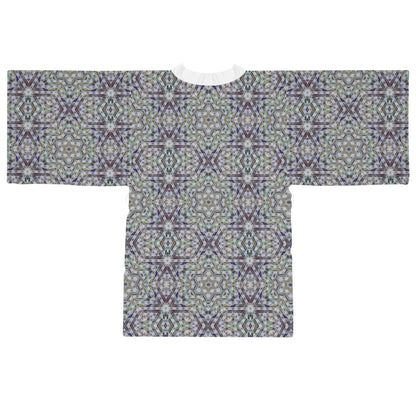 Long Sleeve Kimono Robe - P5 Kaleidoscopic No.21