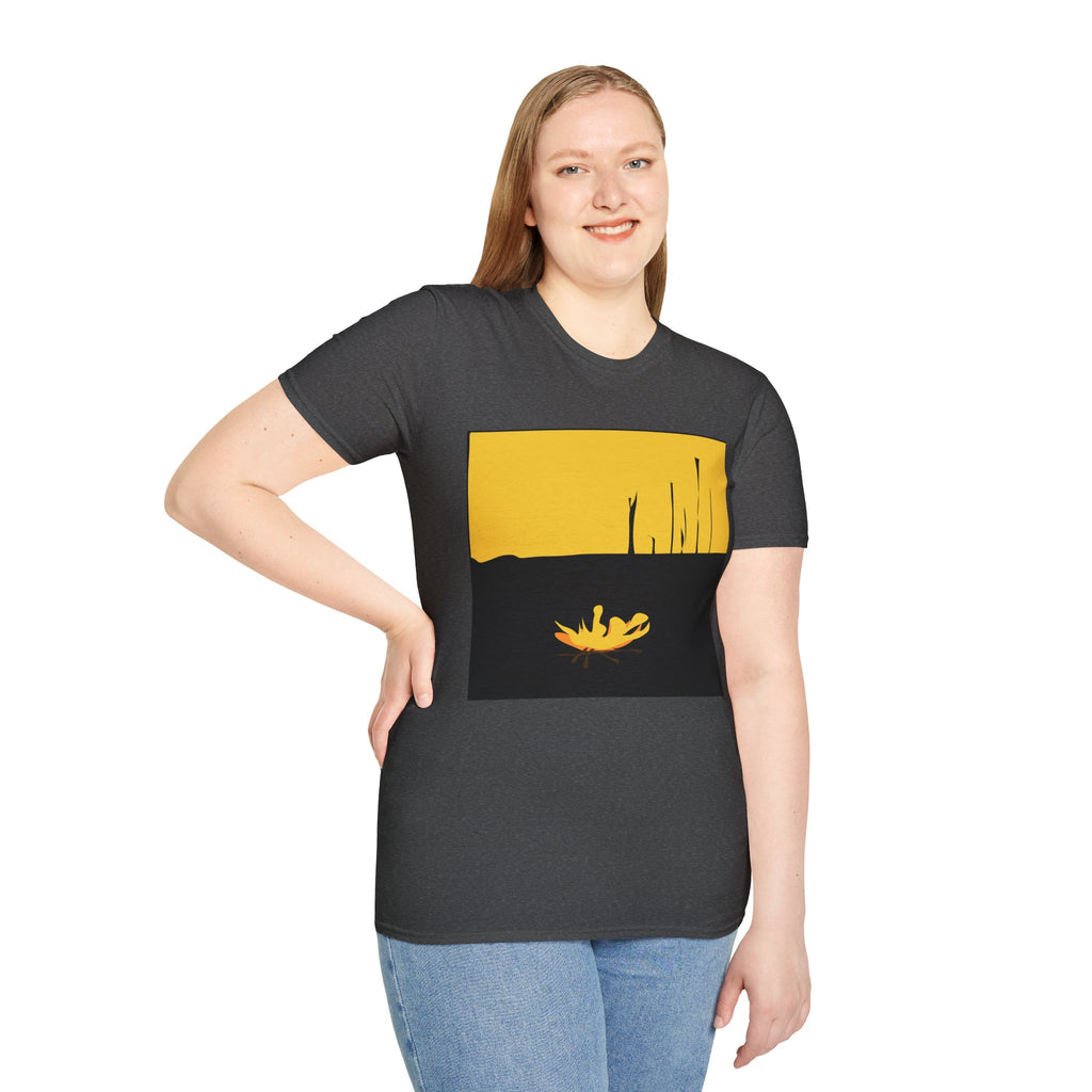 Unisex Softstyle T-Shirt - The Traveller Series (Fire)