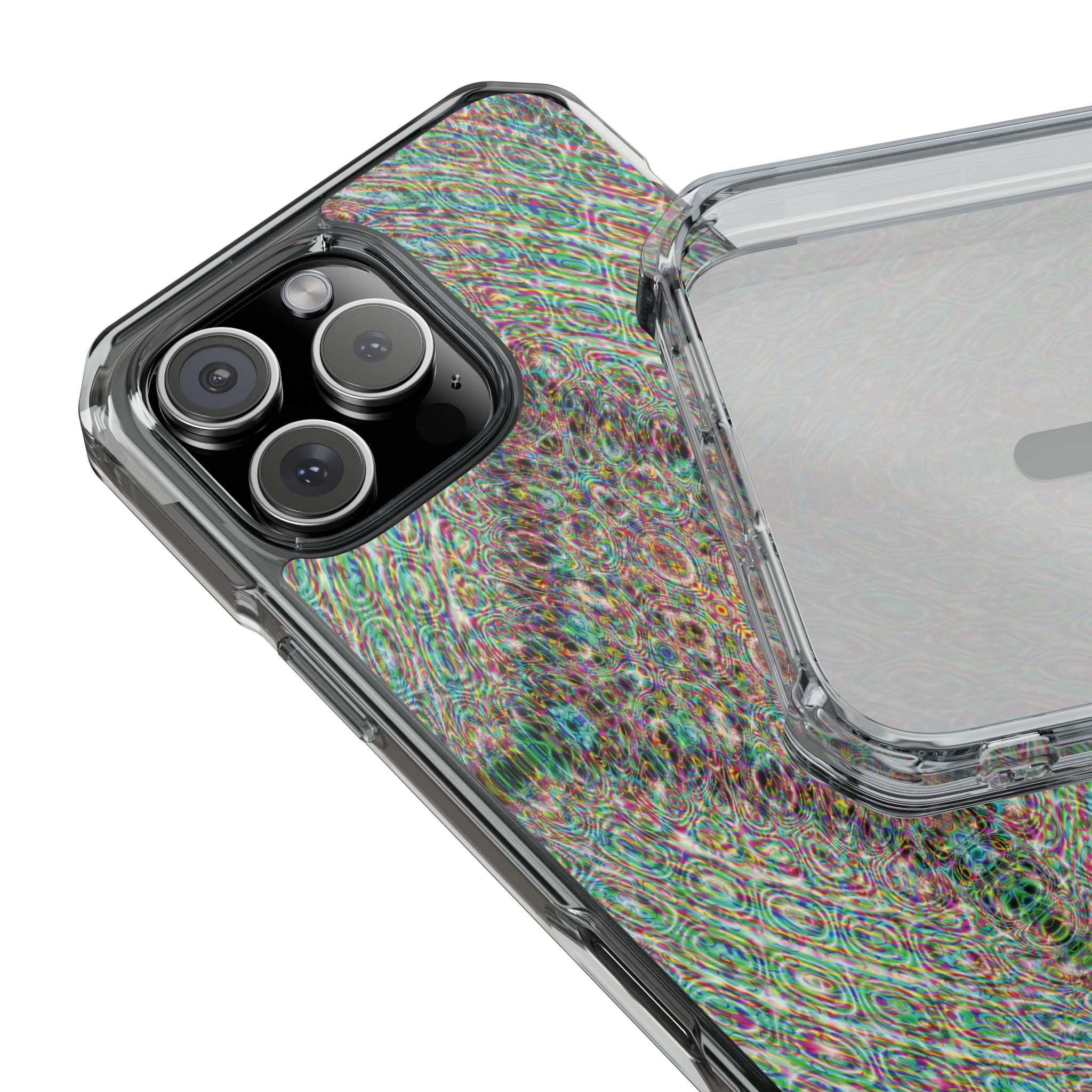 iPhone 16 Magnetic Clear Impact Case - DMT Seer No.14