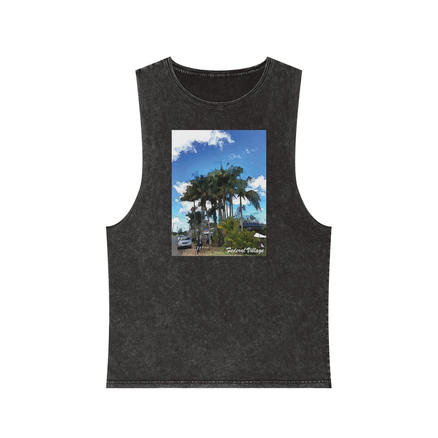 Unisex Stonewash Tank Top - Federal Village
