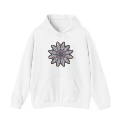 Unisex Heavy Blend™ Hooded Sweatshirt - Love Light Mandalas No.21