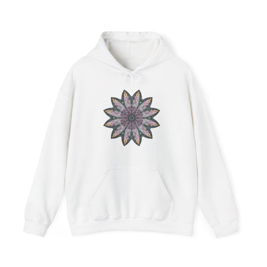 Unisex Heavy Blend™ Hooded Sweatshirt - Love Light Mandalas No.21