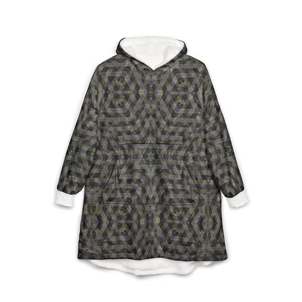 Unisex Hooded Blanket - P5 Kaleidoscopic No. 6