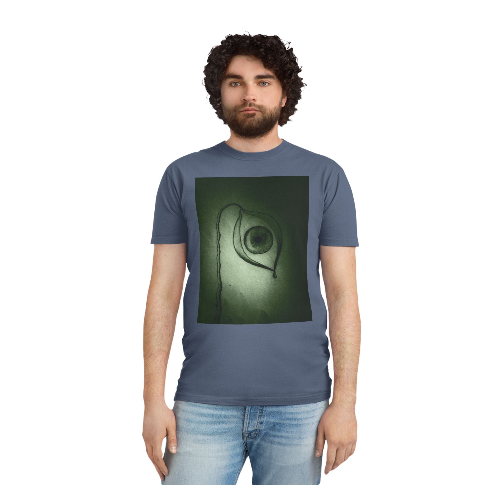 Unisex Faded Shirt - Eye Plants No.2
