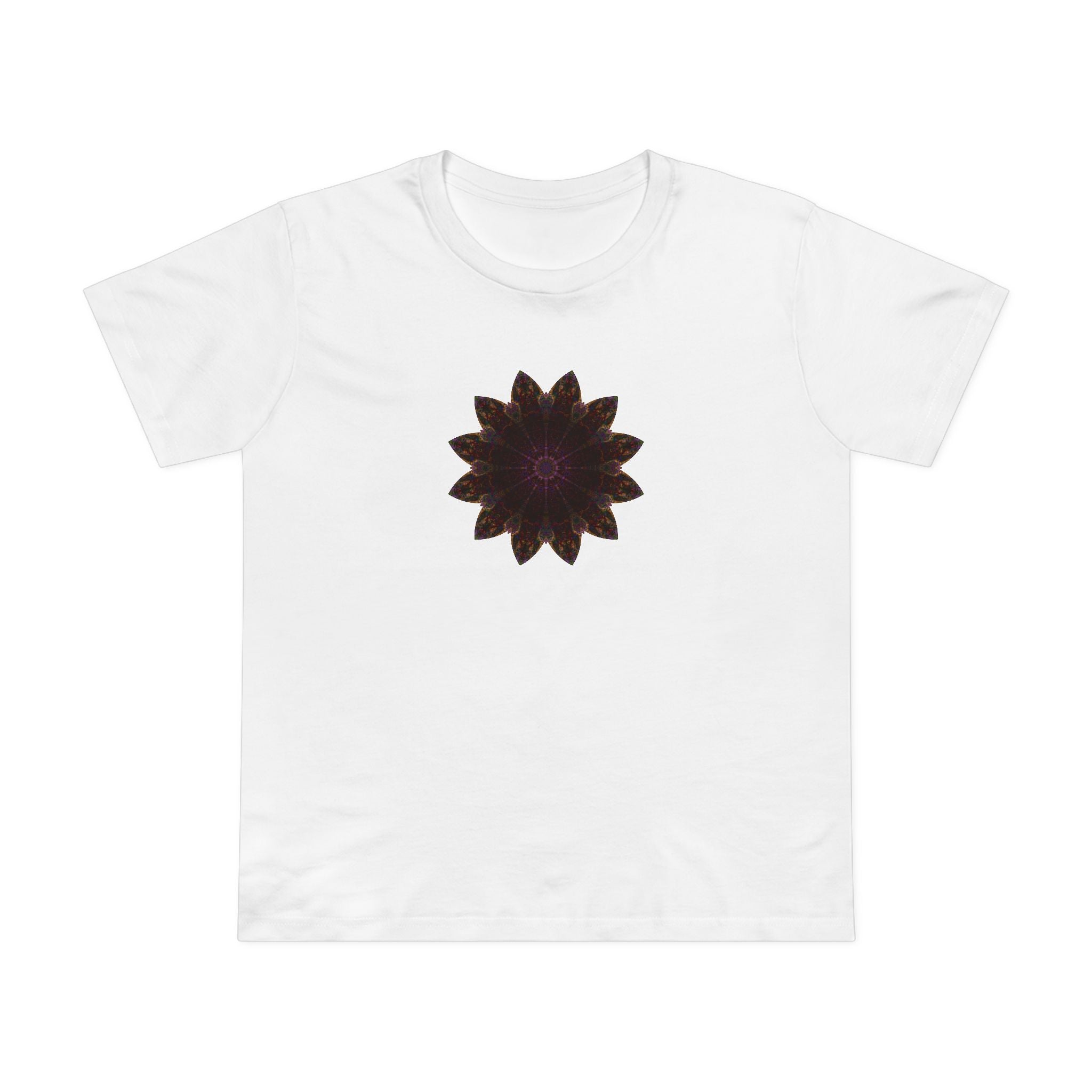 Women’s Maple Tee - Love Light Mandalas No.12