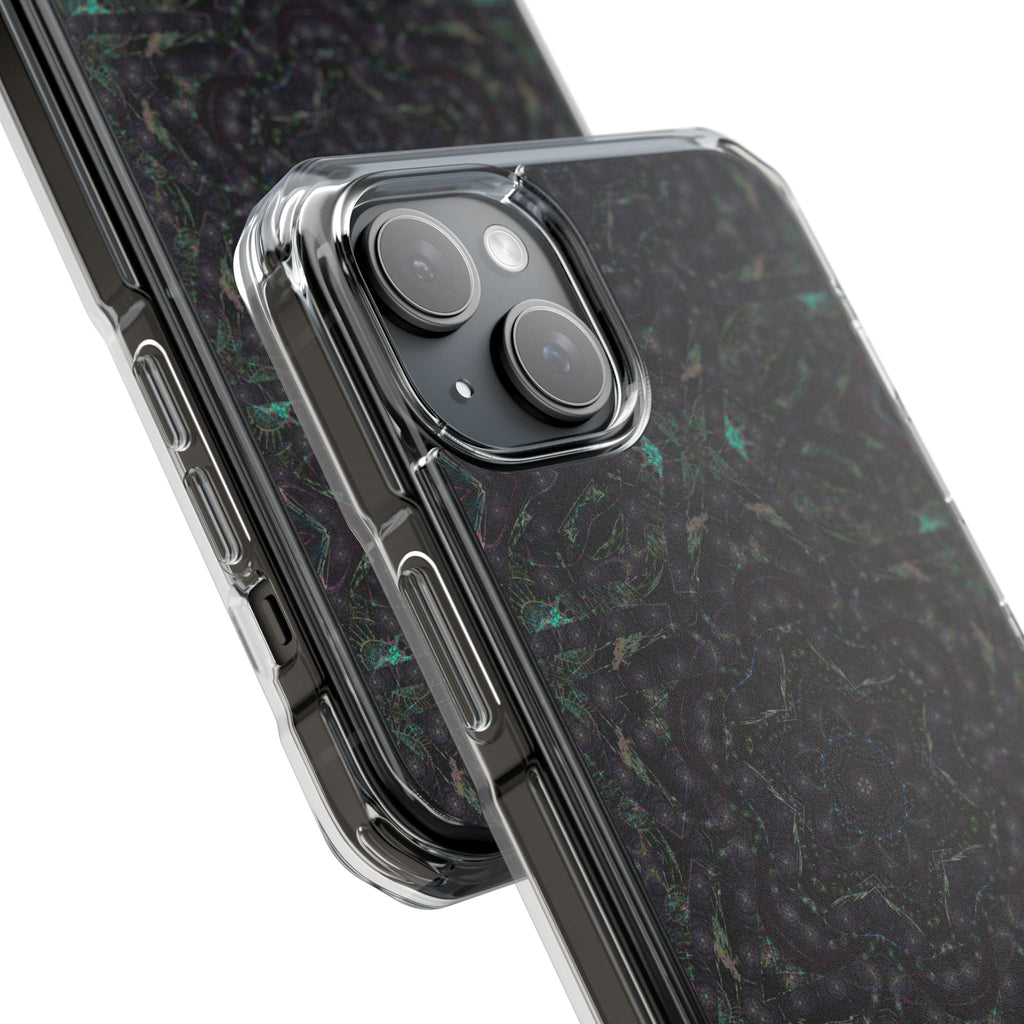 iPhone 15 Magnetic Clear Impact Case - P5 Kaleidoscopic No.31