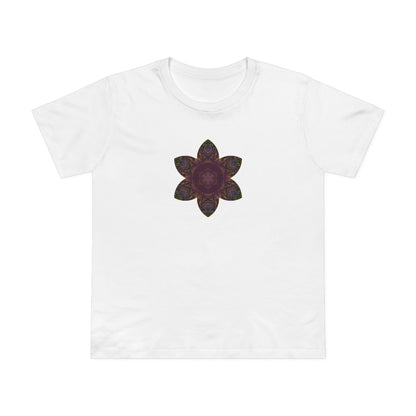Women’s Maple Tee - Love Light Mandalas No.3
