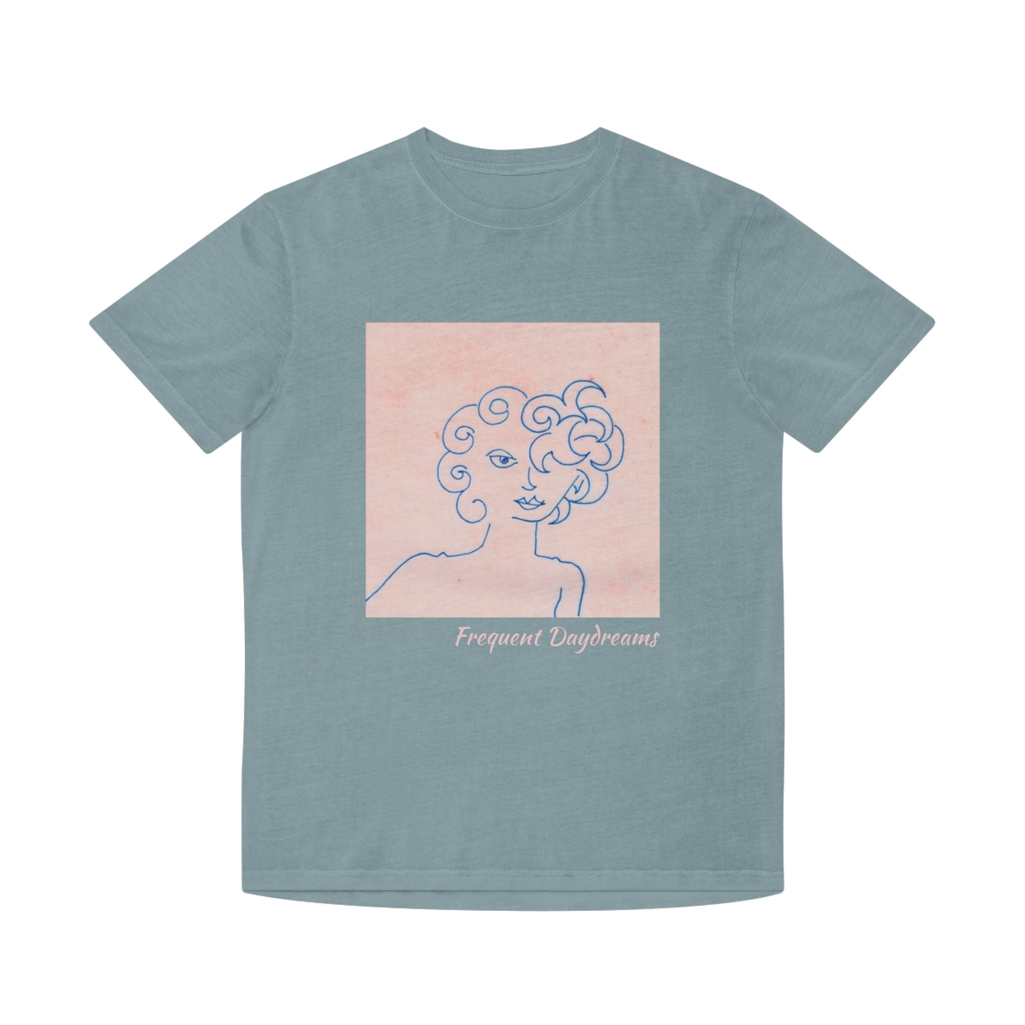 Unisex Faded Shirt - Frequent Daydreams Sketch No.47