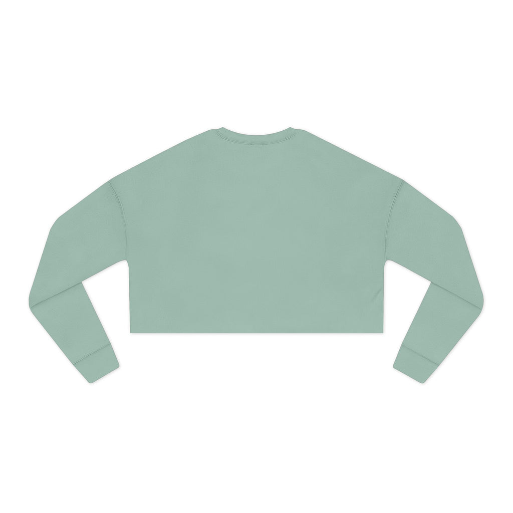 Women's Cropped Sweatshirt - Love Light Mandalas No.2