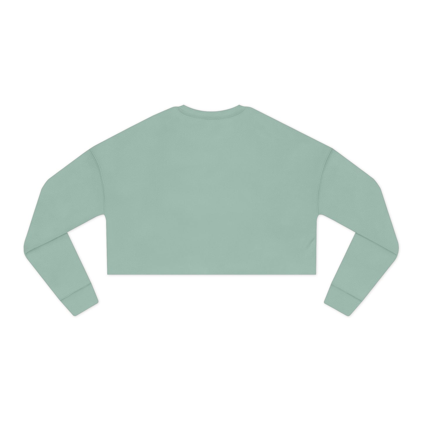 Women's Cropped Sweatshirt - Love Light Mandalas No.2