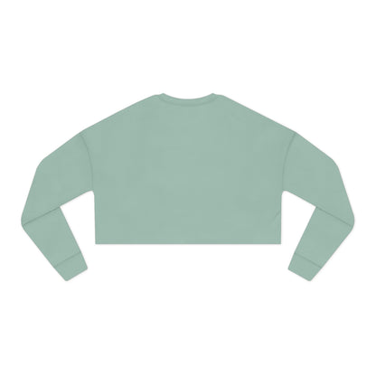 Women's Cropped Sweatshirt - Love Light Mandalas No.2