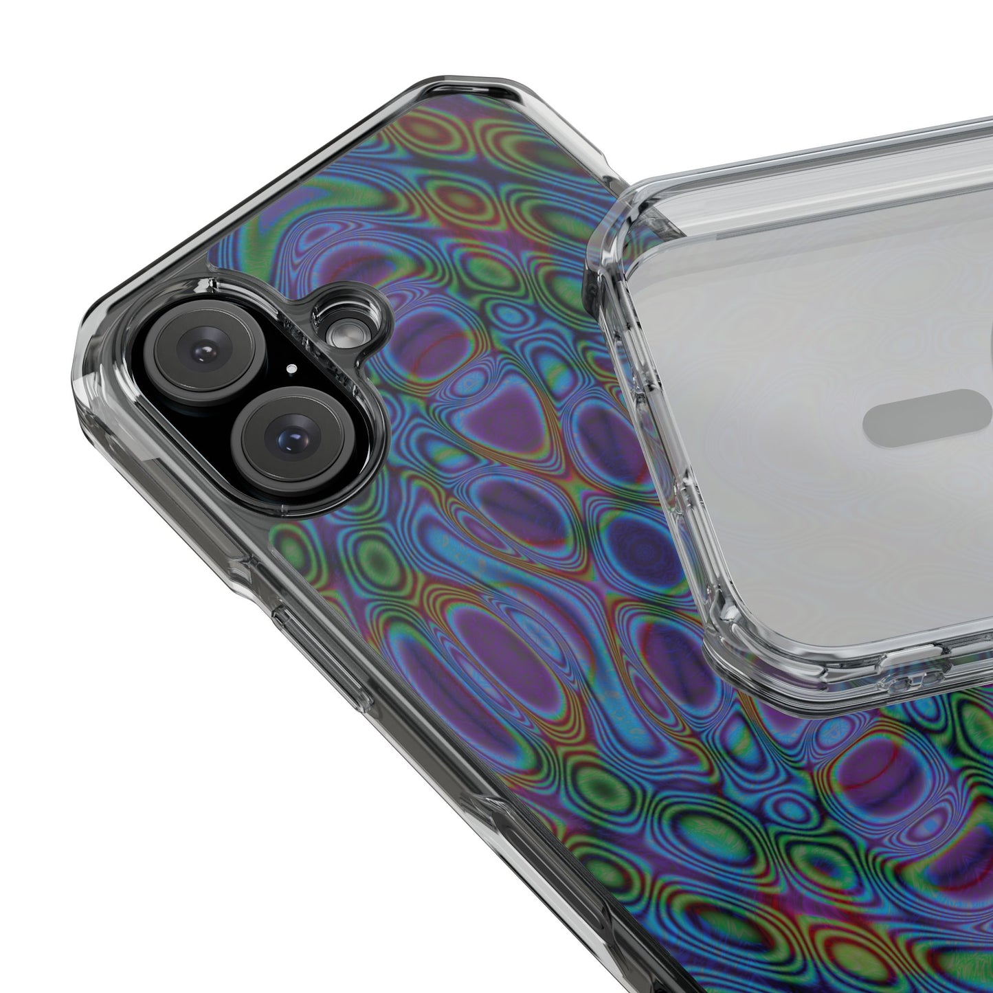 iPhone 16 Magnetic Clear Impact Case - DMT Seer No.20