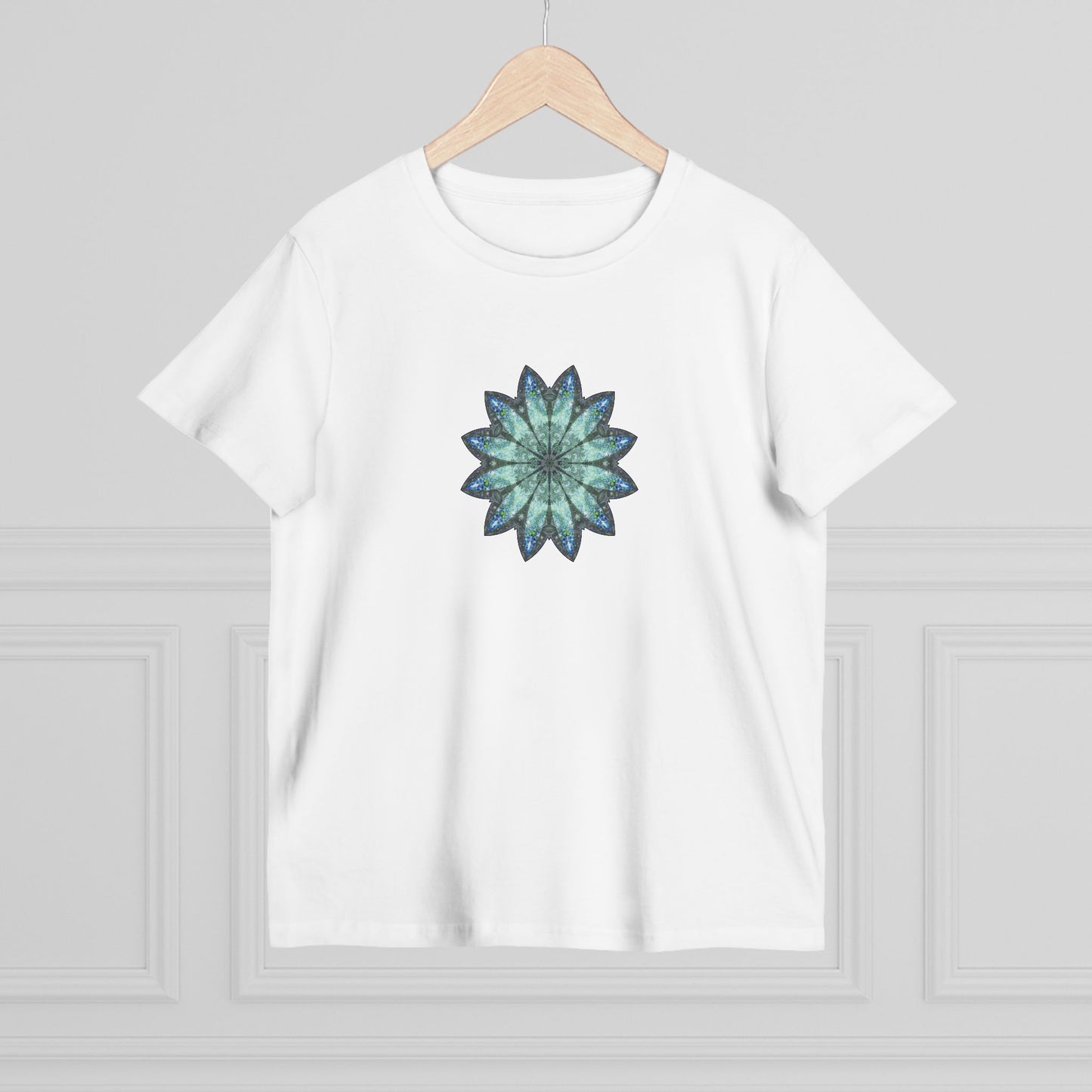 Women’s Maple Tee - Love Light Mandalas No.20
