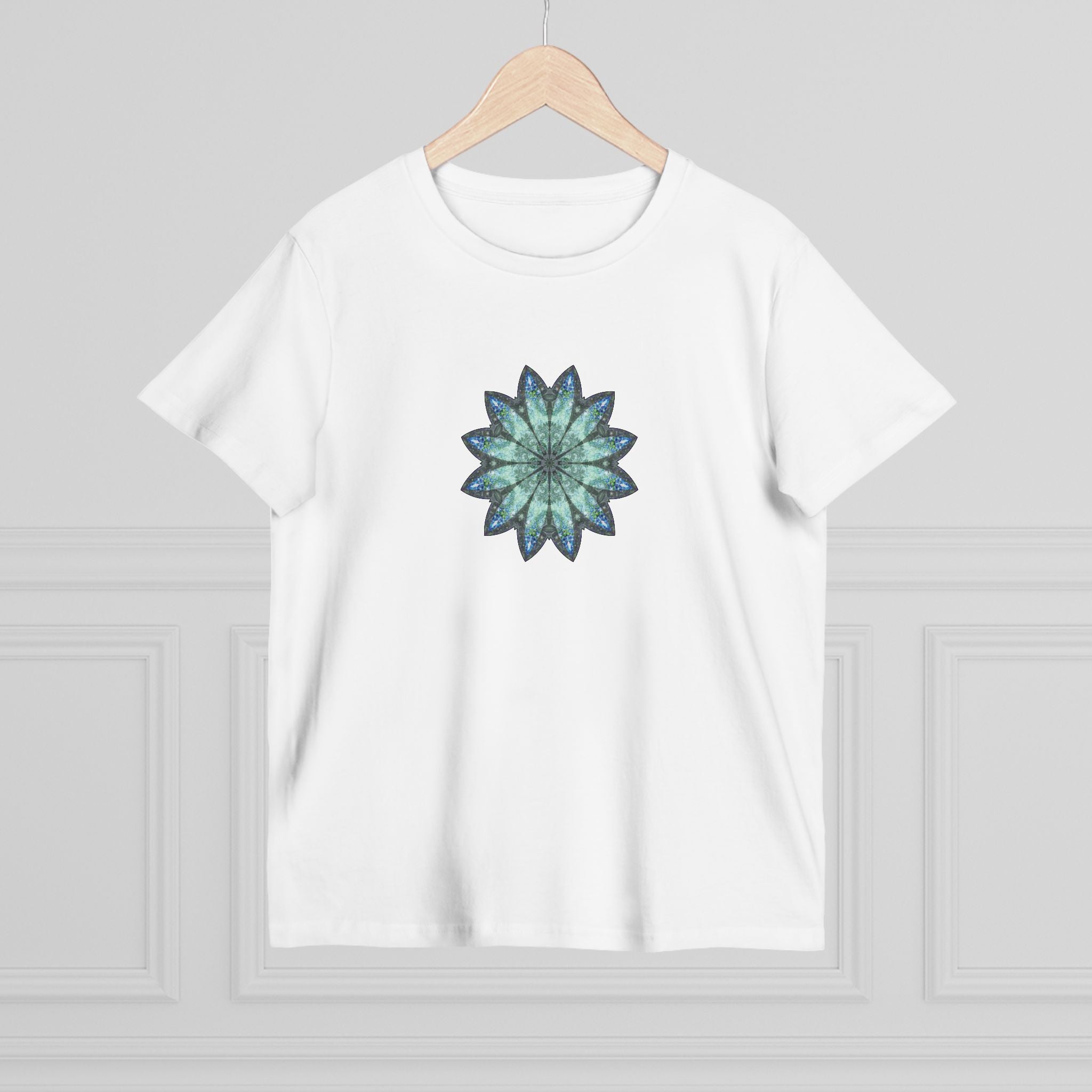 Women’s Maple Tee - Love Light Mandalas No.20