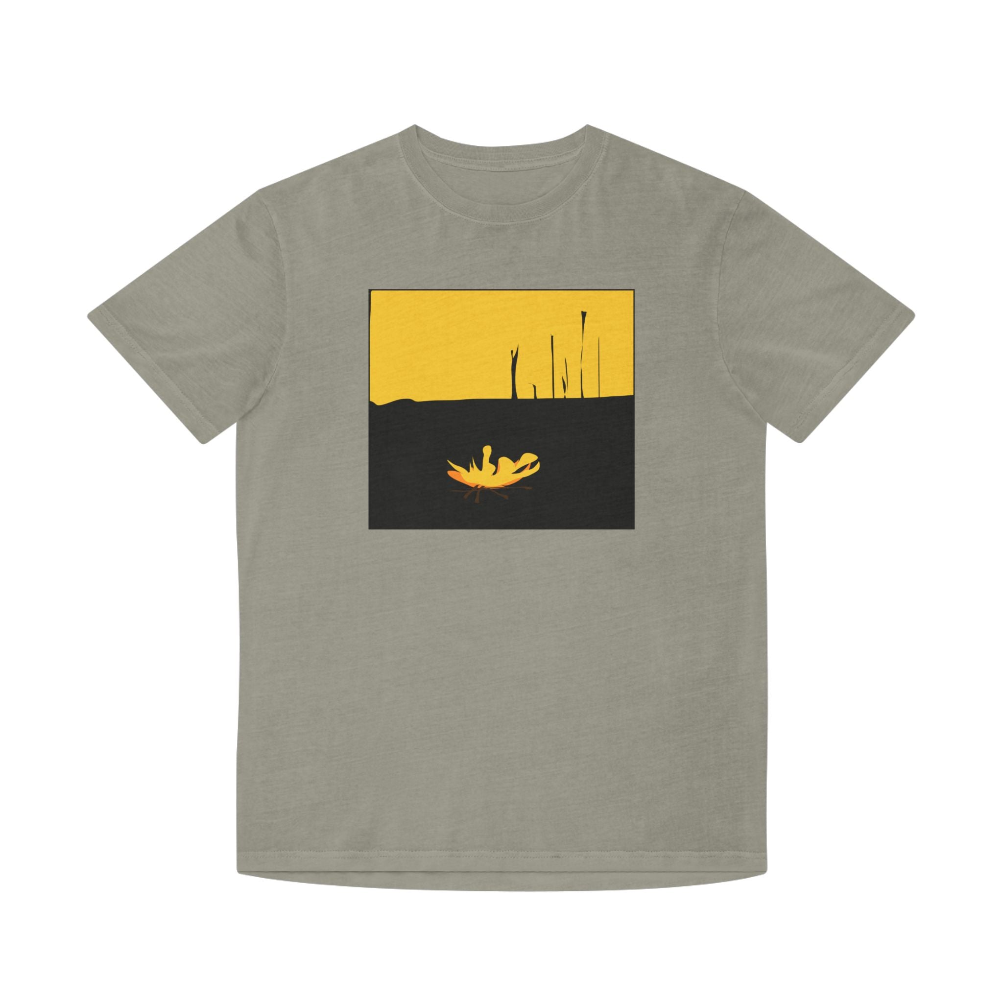 Unisex Faded Shirt -The Traveller Series (Fire)
