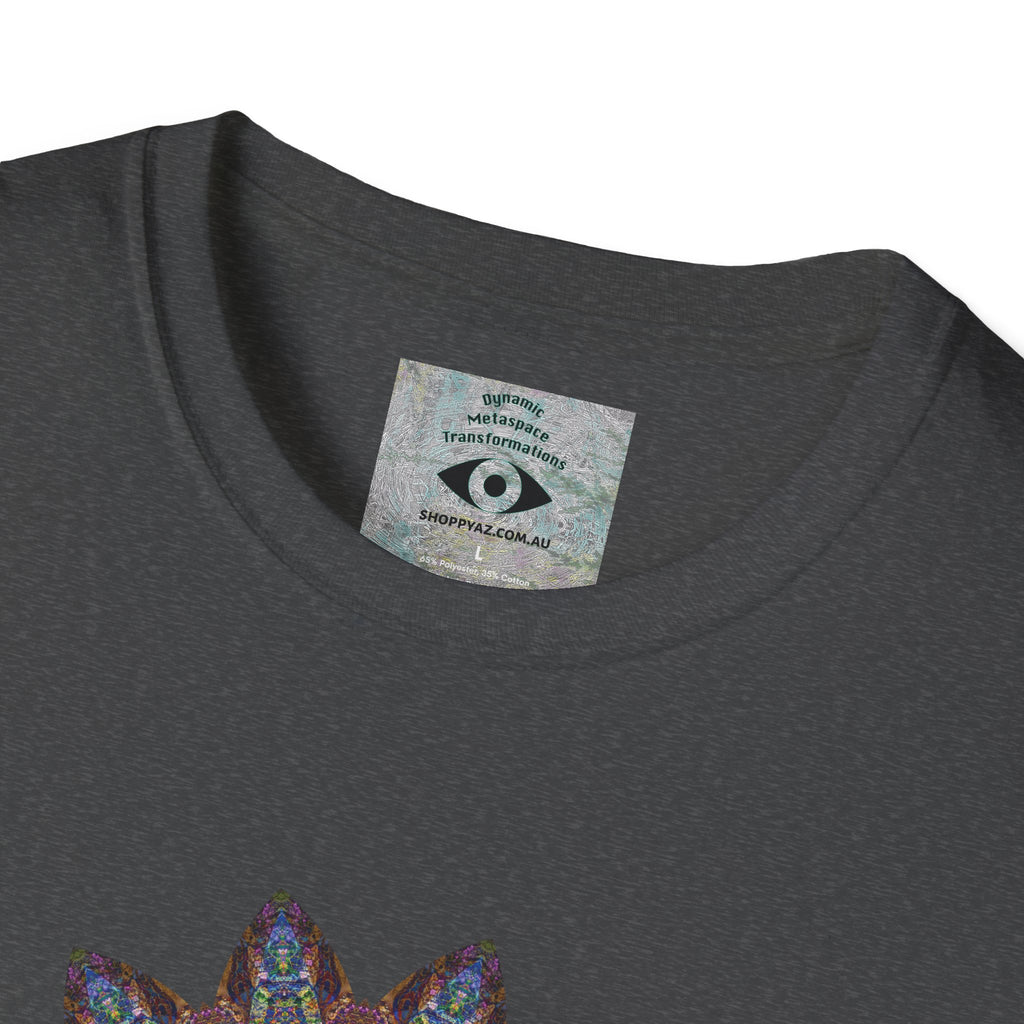 Unisex Softstyle T-Shirt - Love Light Mandalas No.9