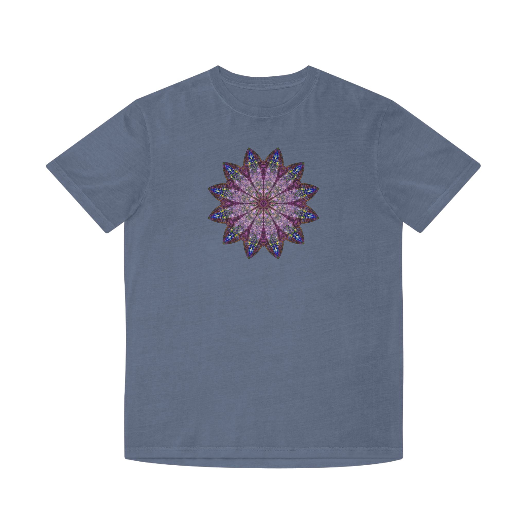 Unisex Faded Shirt - Love Light Mandalas No.17