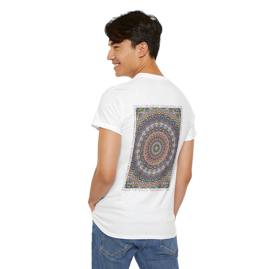 Unisex Heavy Cotton Tee (Back) - DMT Seer No.7
