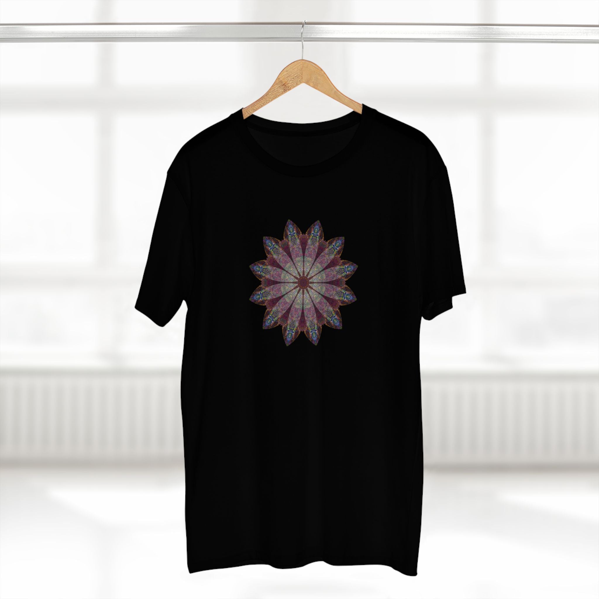 Men's Staple Tee - Love Light Mandalas No.9