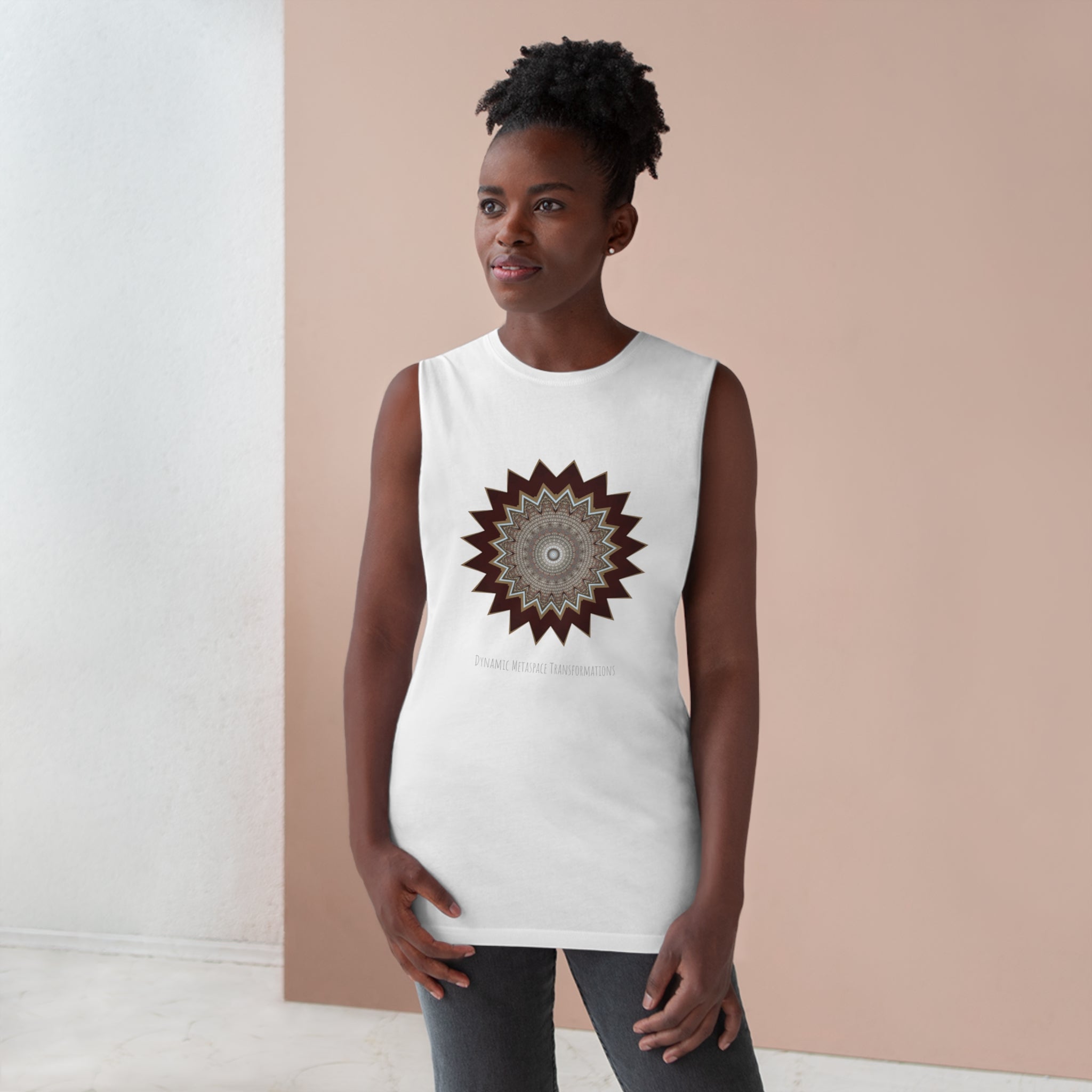 Unisex Barnard Tank - Mycelium Mandalas No.1