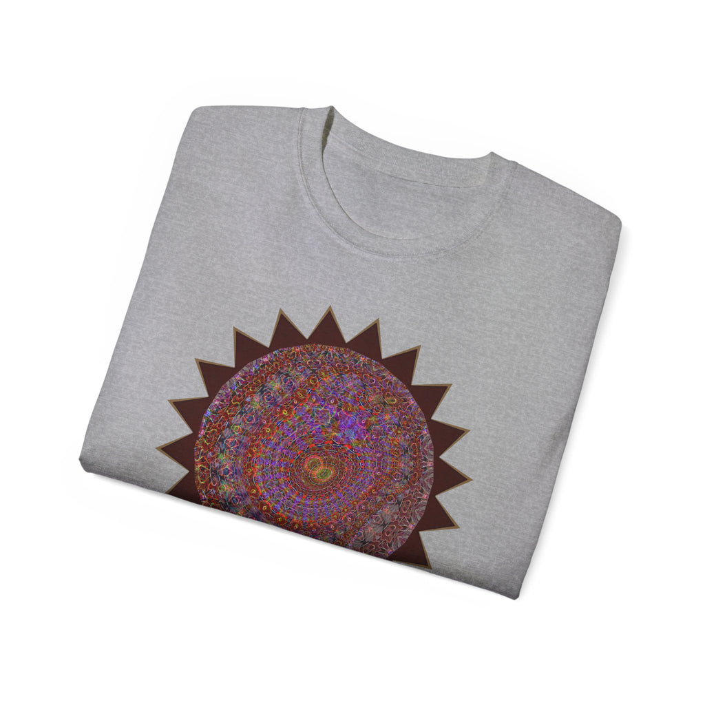 Unisex Ultra Cotton Tee - Mycelium Mandalas No.M18K4