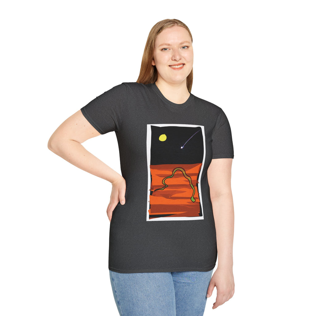 Unisex Softstyle T-Shirt - The Traveller Series (Shooting Star)