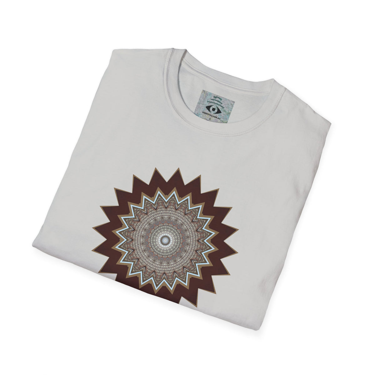Unisex Softstyle T-Shirt - Mycelium Mandalas No.1