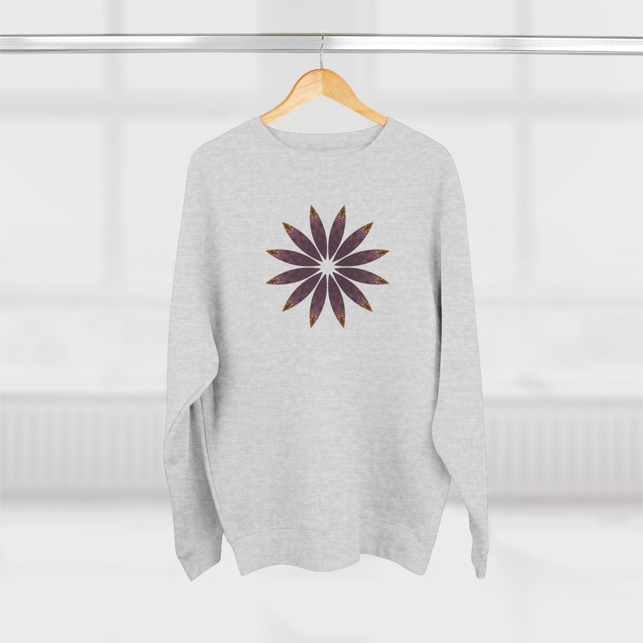 Unisex Crewneck Sweatshirt - Love Light Mandalas No.2
