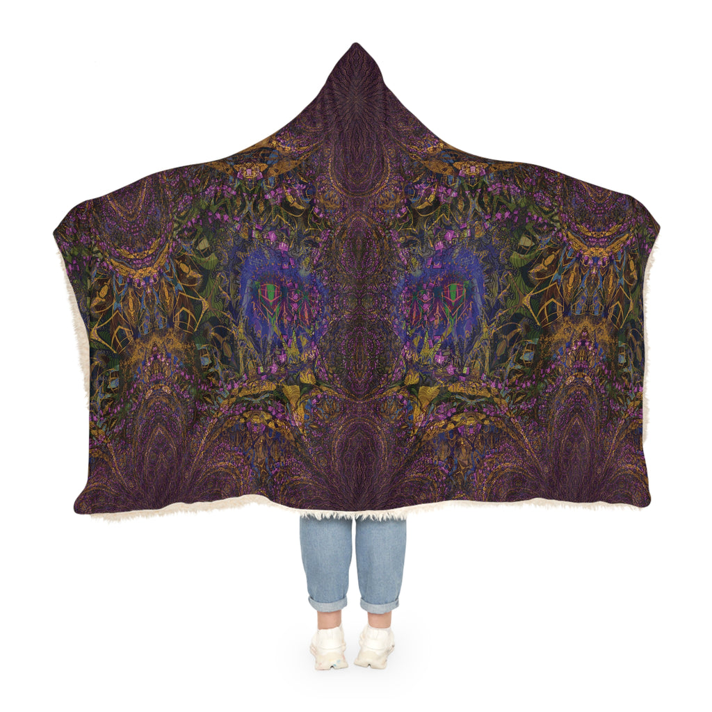 Snuggle Blanket - Love Light Fractals No.10