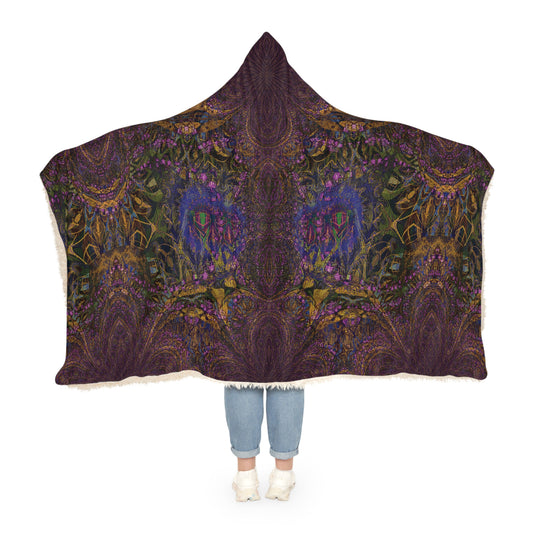 Snuggle Blanket - Love Light Fractals No.10