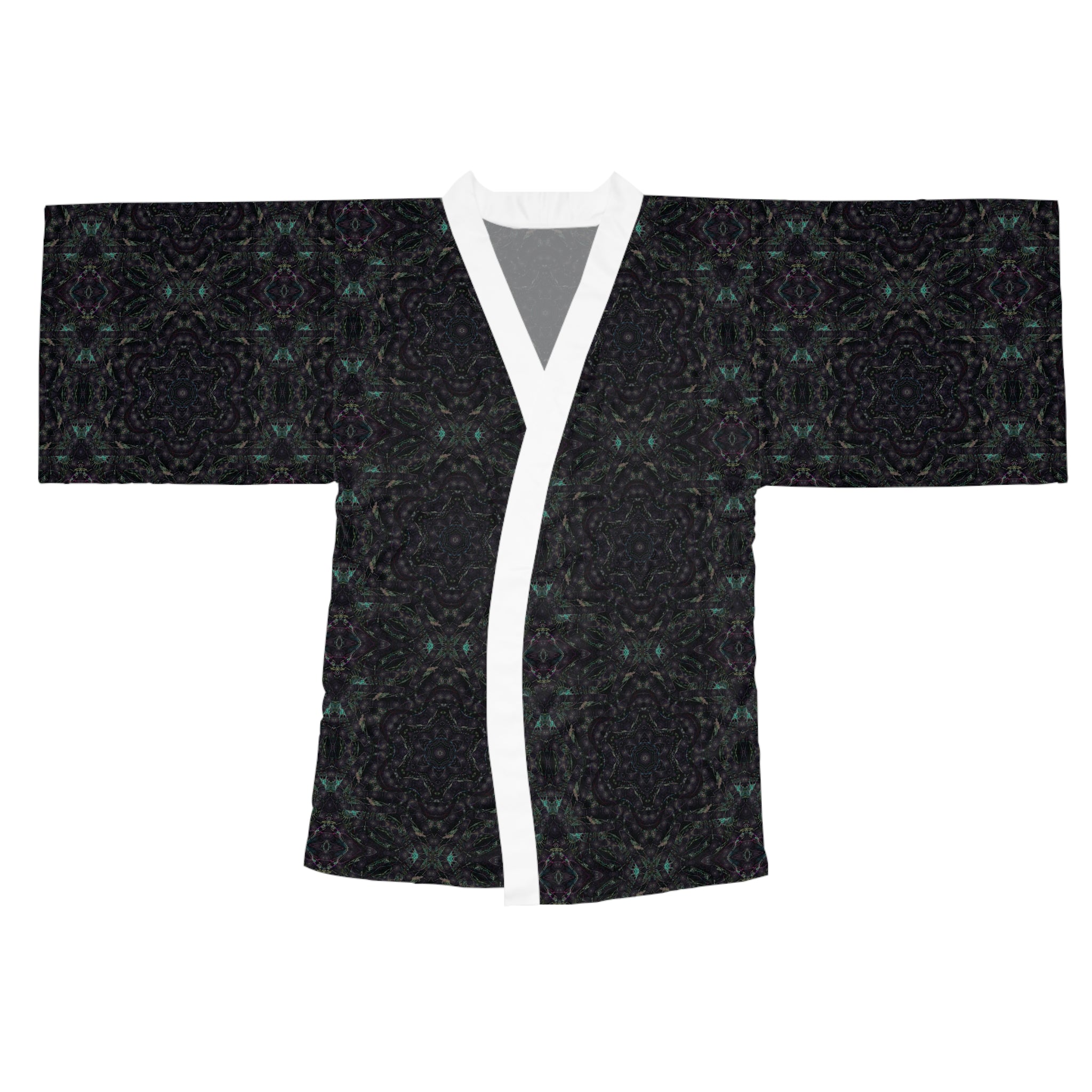 Long Sleeve Kimono Robe - P5 Kaleidoscopic No.31