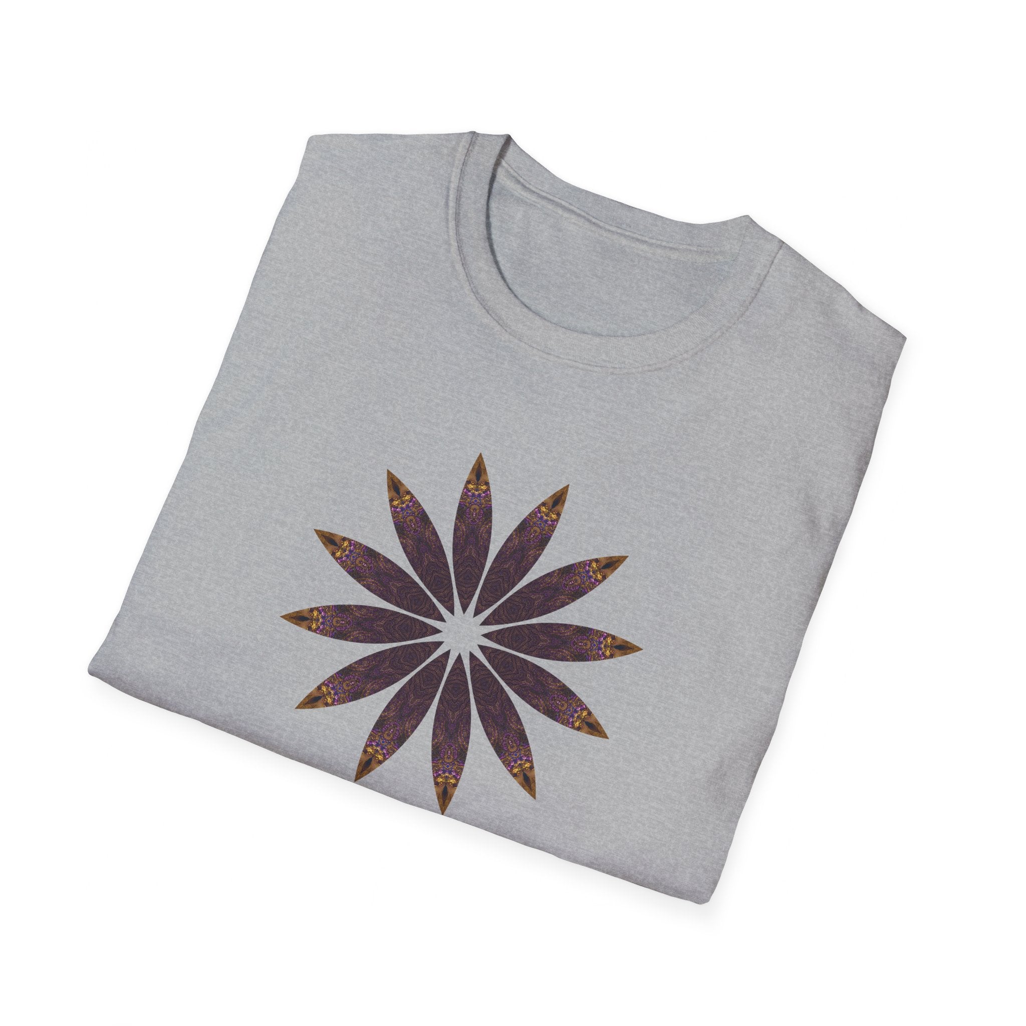 Unisex Softstyle T-Shirt - Love Light Mandalas No.2
