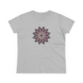 Women's Midweight Cotton Tee - Love Light Mandalas No.9