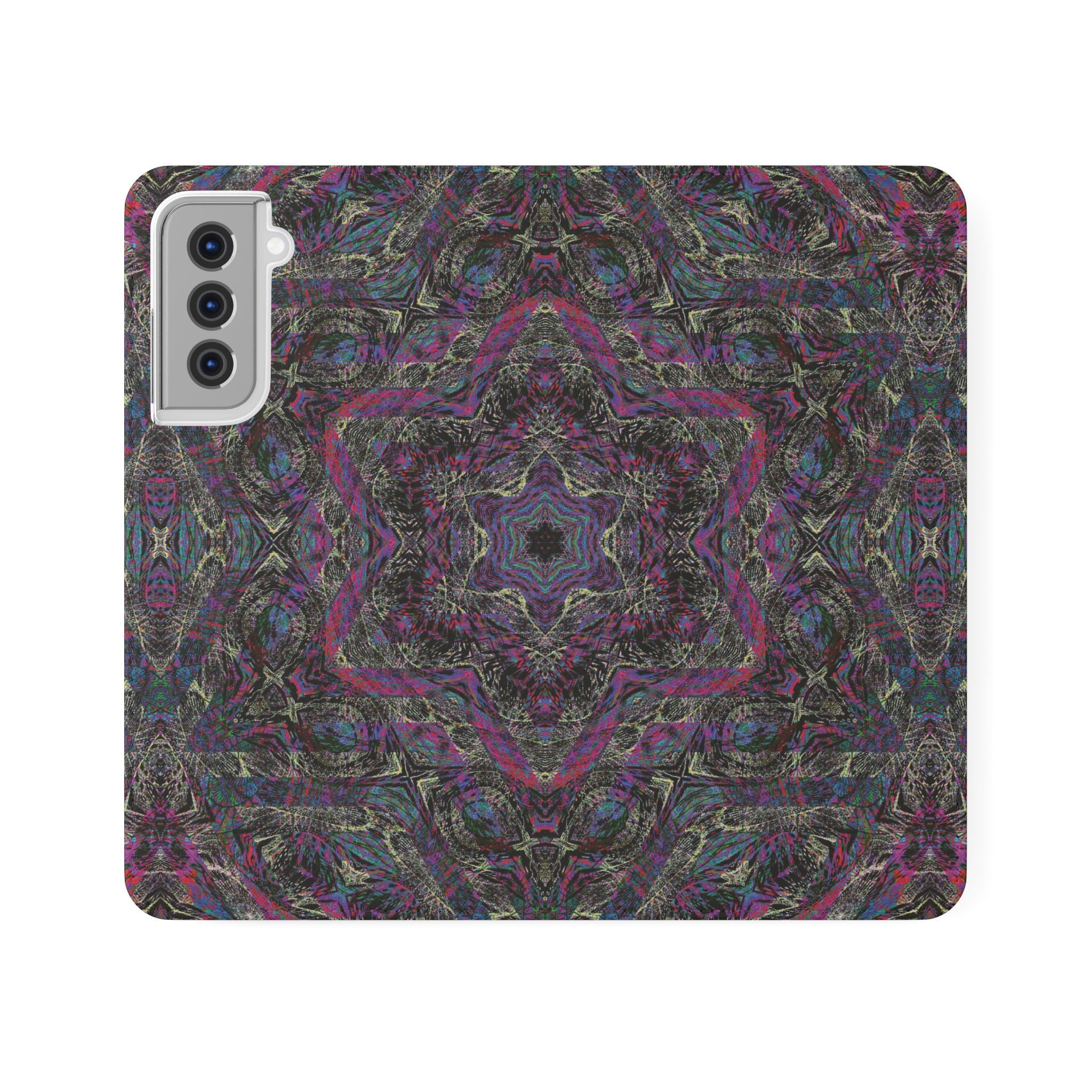Samsung Galaxy S21 Flip Case - P5 Kaleidoscopic No.33