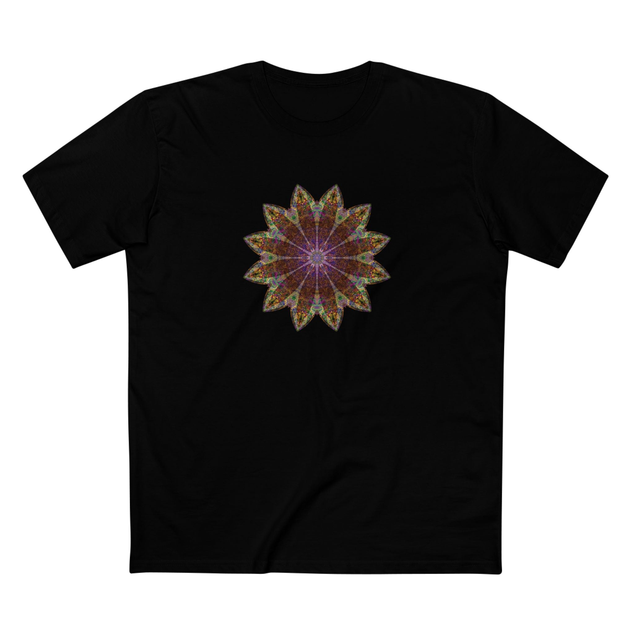 Men's Staple Tee - Love Light Mandalas No.13