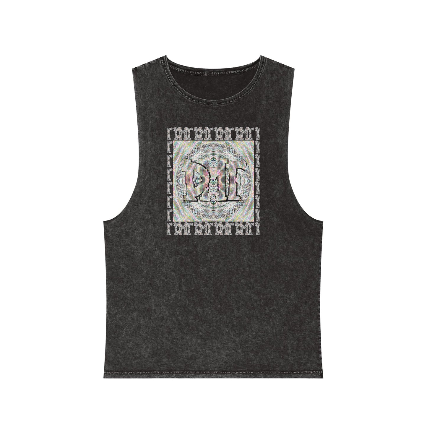 Unisex Stonewash Tank Top - DMT Scribe No.7