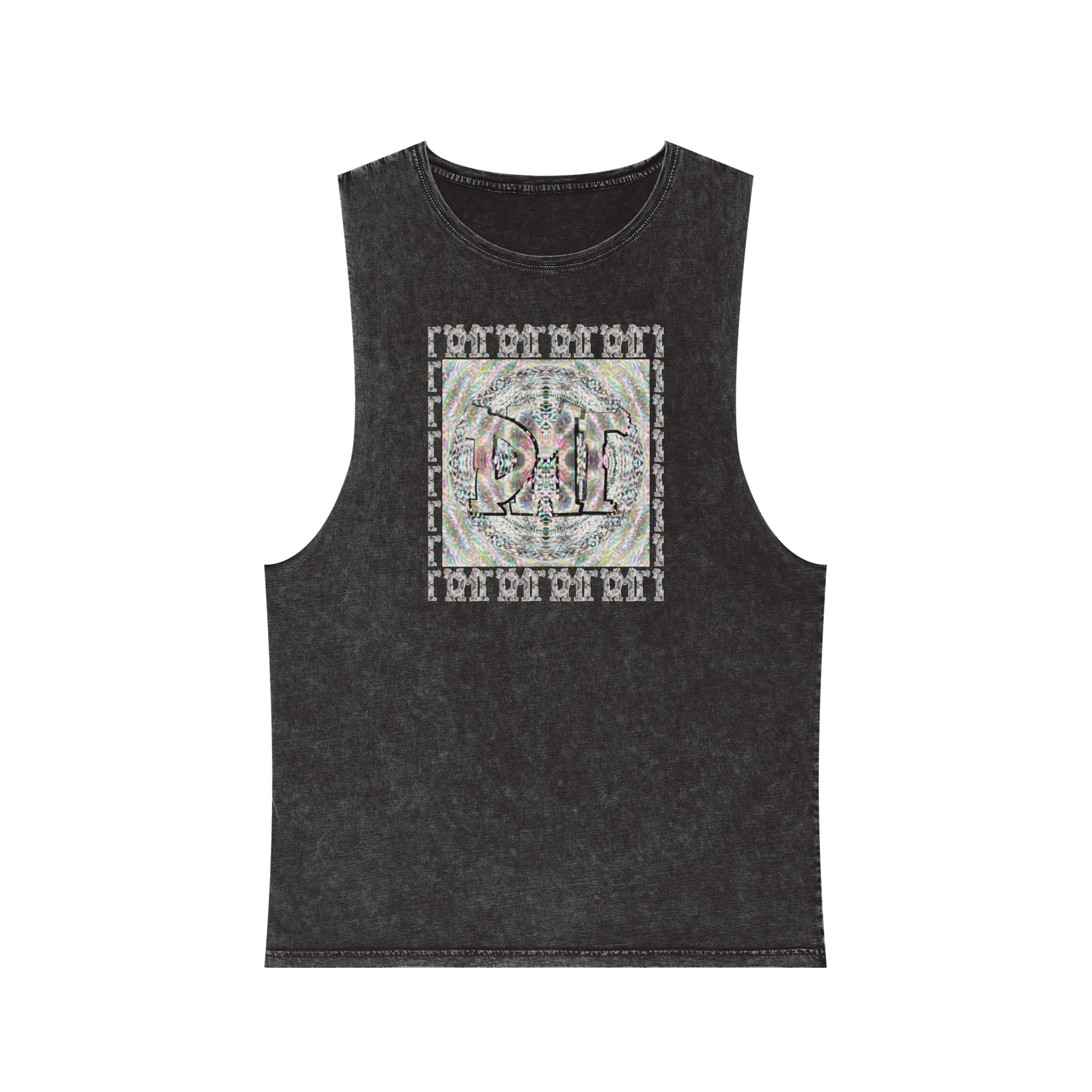 Unisex Stonewash Tank Top - DMT Scribe No.7