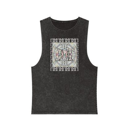 Unisex Stonewash Tank Top - DMT Scribe No.7