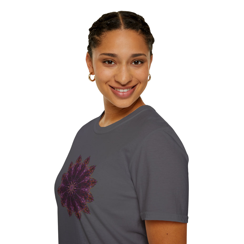 Unisex Softstyle T-Shirt - Love Light Mandalas No.15