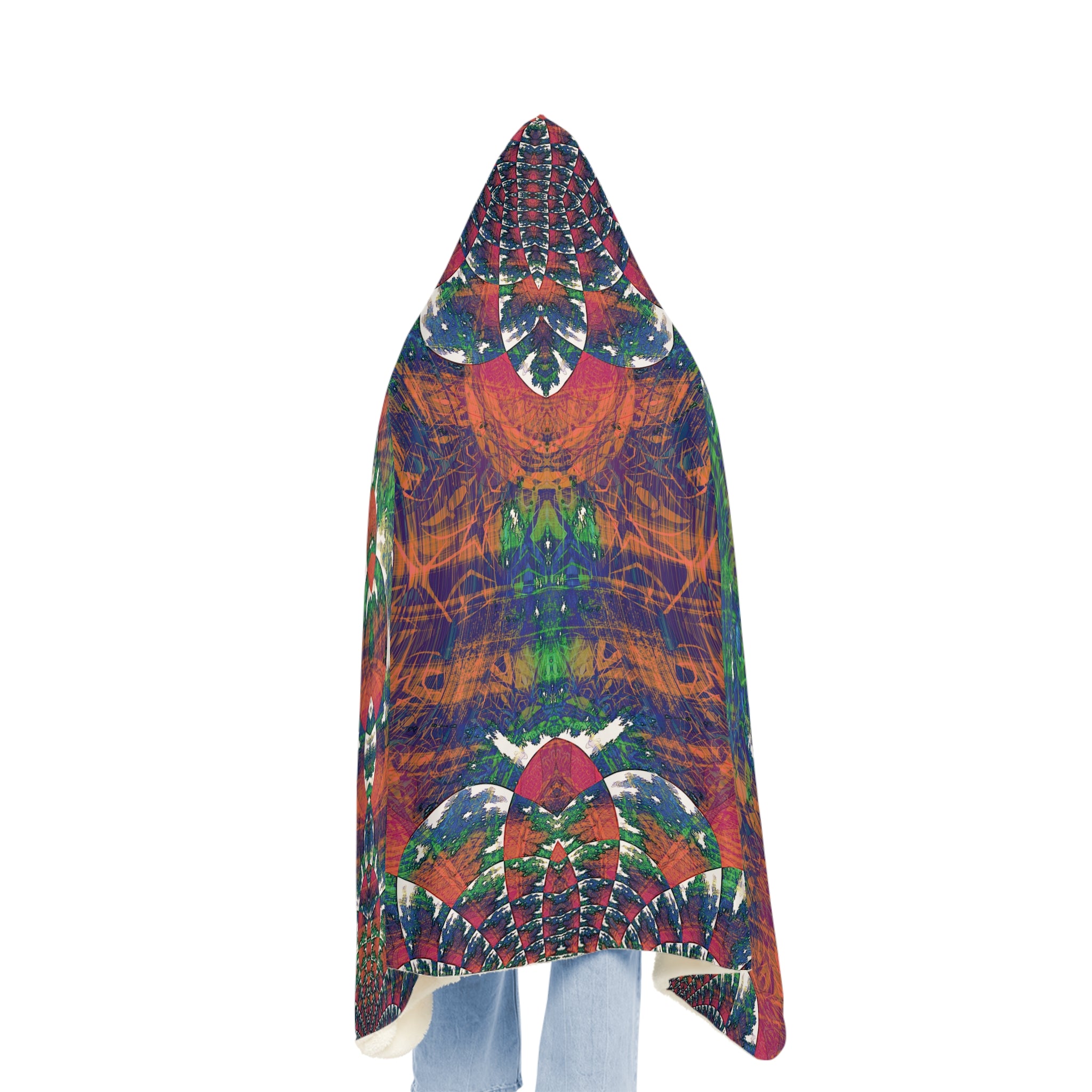 Snuggle Blanket - Love Light Fractals No.2