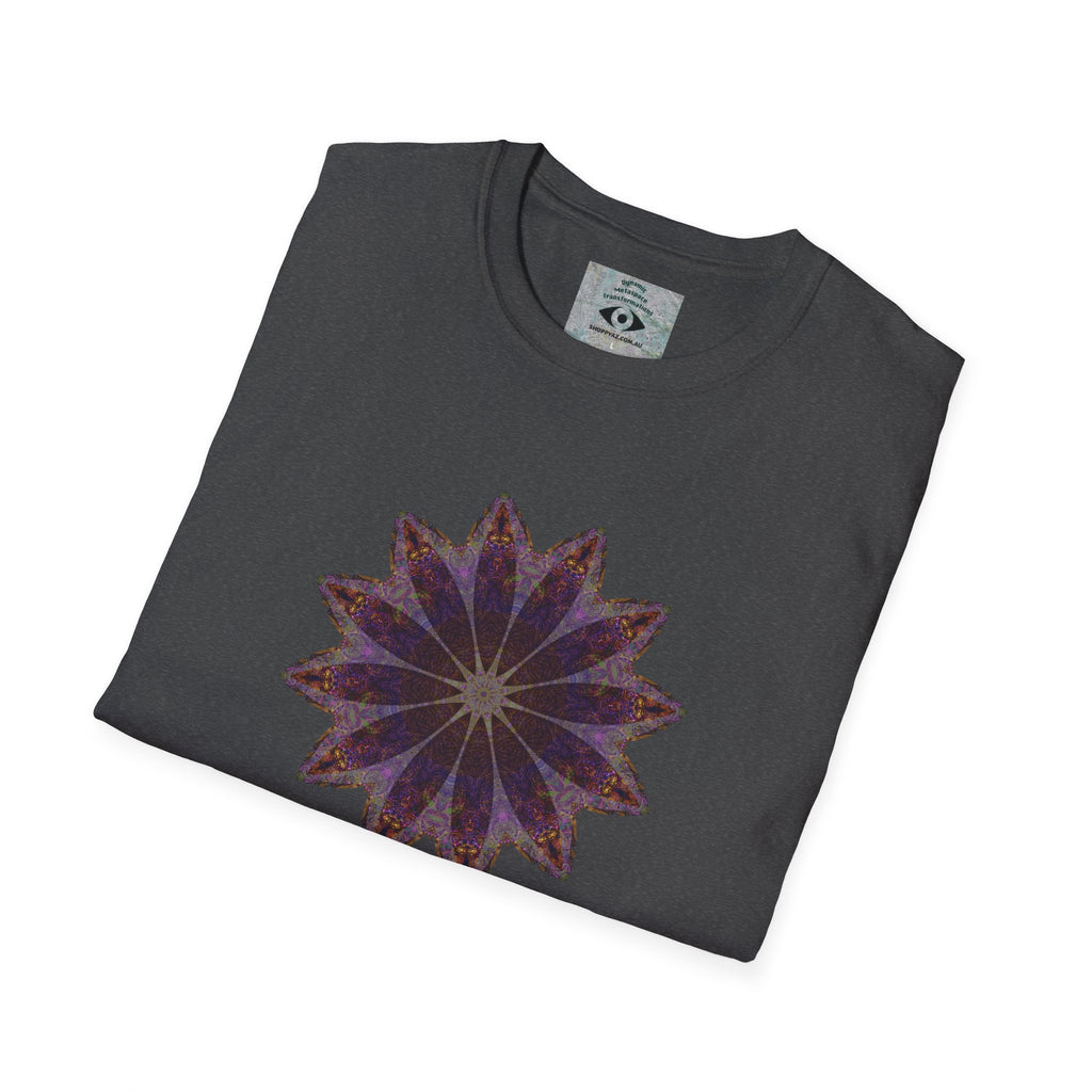 Unisex Softstyle T-Shirt - Love Light Mandalas No.11