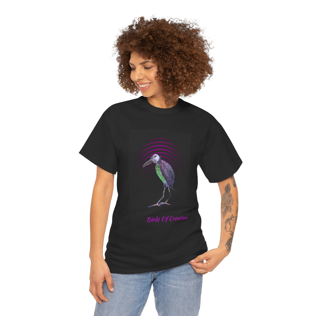 Unisex Heavy Cotton Tee - Birds Of Creation No.2b