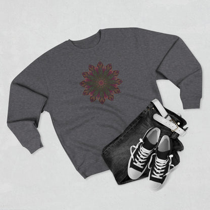 Unisex Crewneck Sweatshirt - Love Light Mandalas No.7
