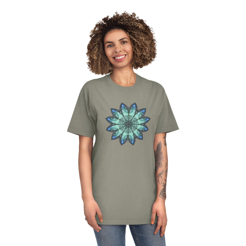 Unisex Faded Shirt - Love Light Mandalas No.20