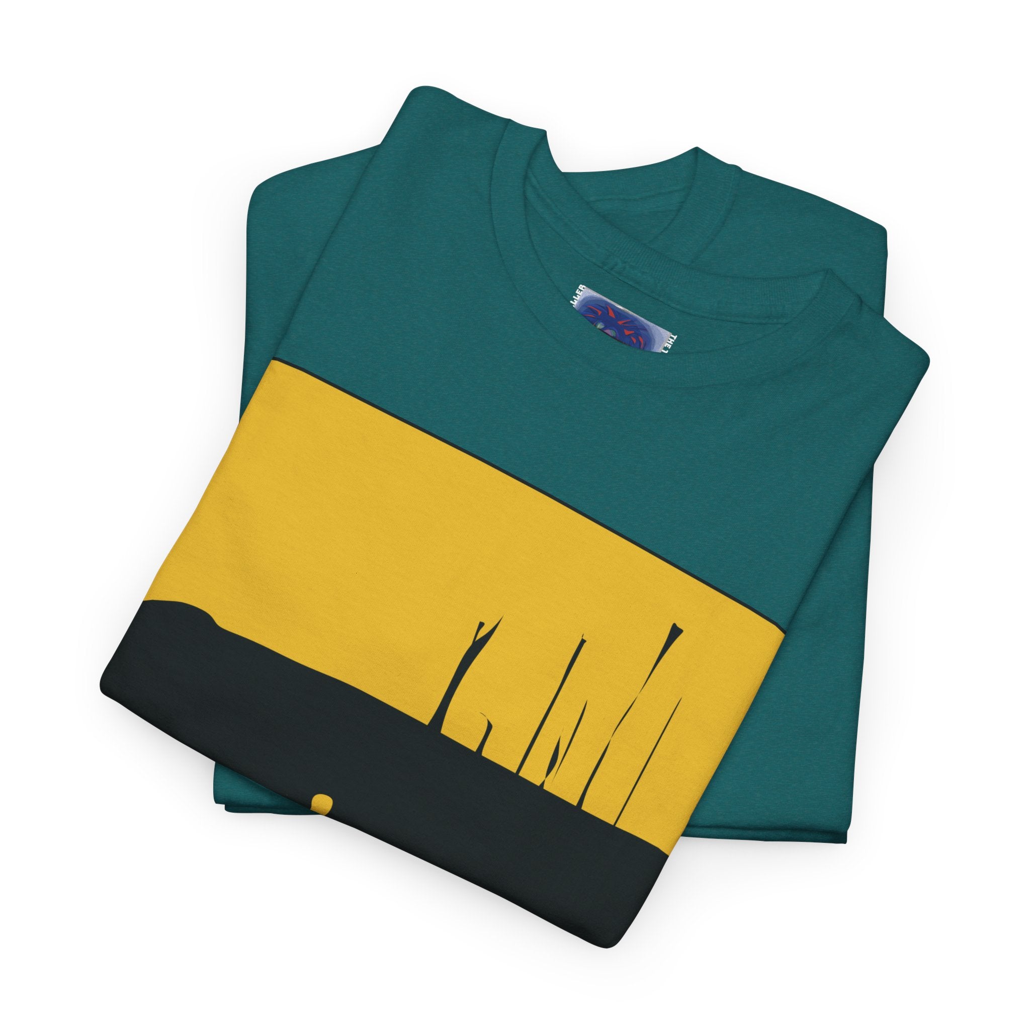 Unisex Heavy Cotton Tee - The Traveller Series (Fire)